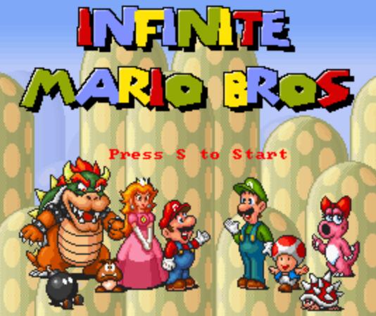 HTML5 Mario gameplay